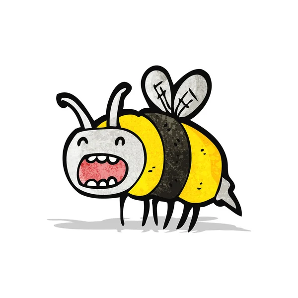 Abeja de dibujos animados — Vector de stock