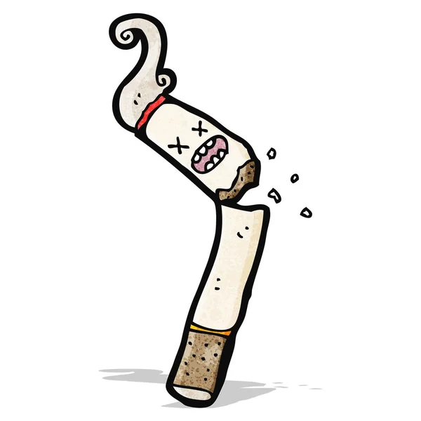Cartoon cigarette — Stock Vector