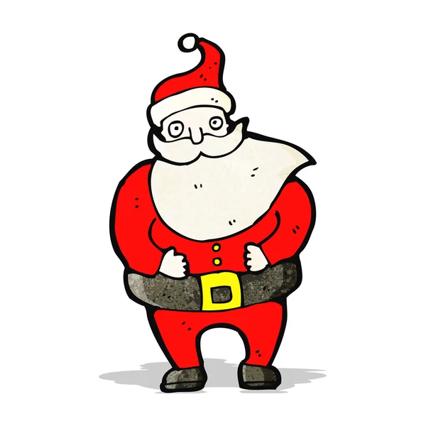 Babbo Natale personaggio dei cartoni animati — Vettoriale Stock