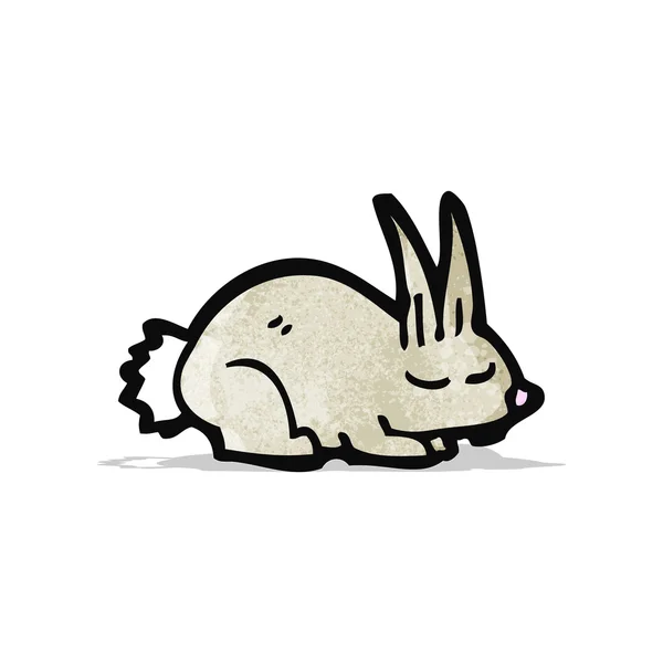 Lapin lapin dessin animé — Image vectorielle