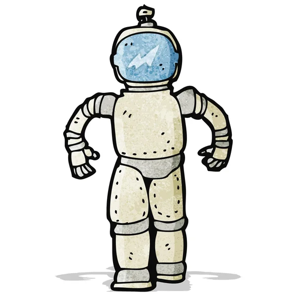 Karikatür astronot — Stok Vektör