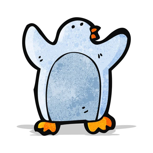 漫画のペンギン — ストックベクタ