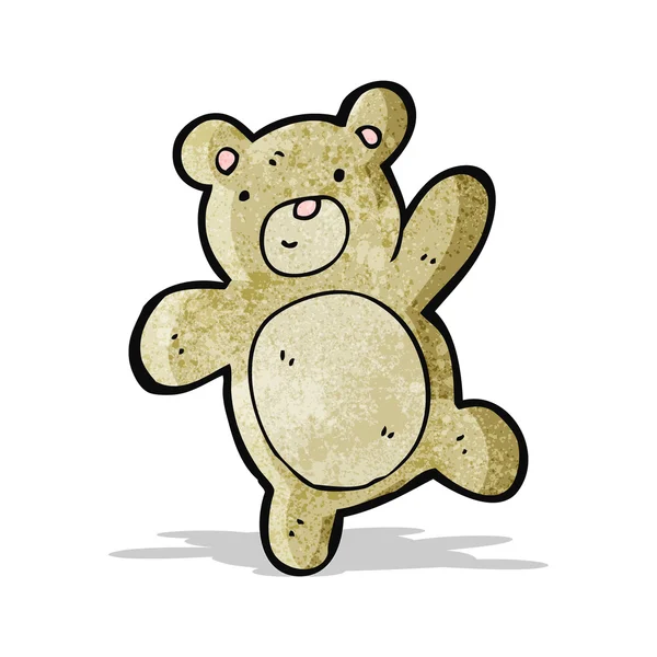 Osito de peluche de dibujos animados — Vector de stock