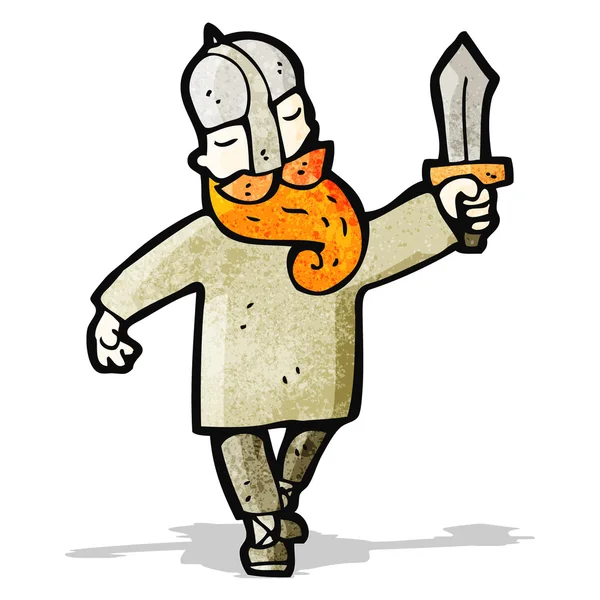 Vikingo de dibujos animados — Archivo Imágenes Vectoriales