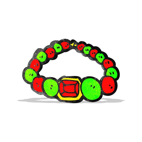 Pulseira dos desenhos animados — Vetor de Stock