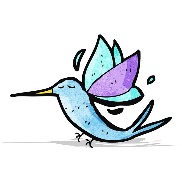 Cartoon hummingbird — Stock vektor