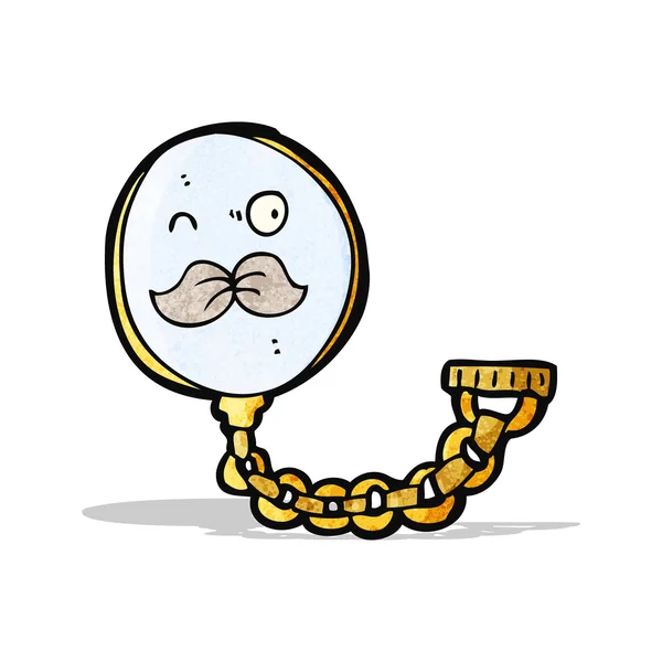 Cartoon monocle — Stockvector