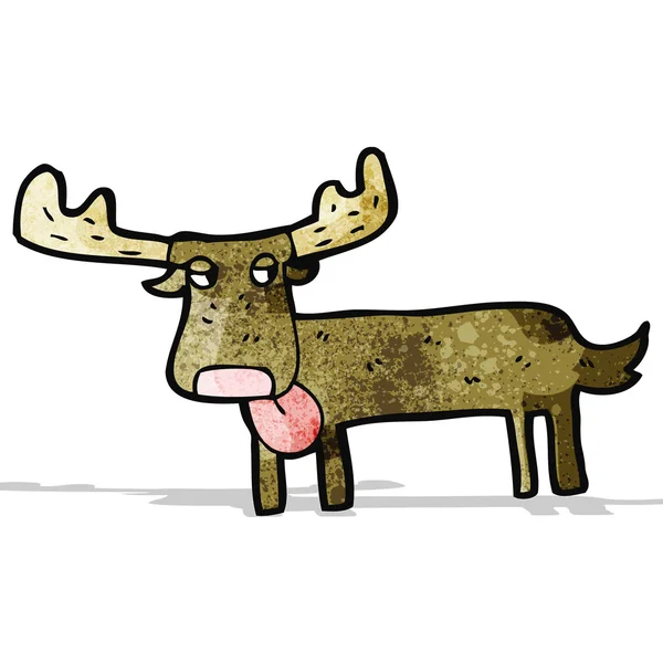 Cerf de dessin animé — Image vectorielle