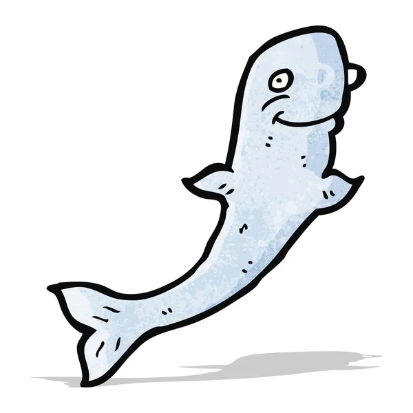 Cartoon dolphin — Stock vektor
