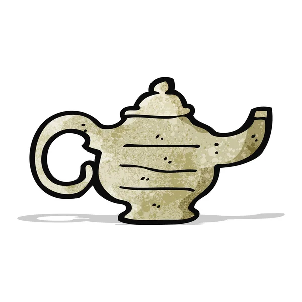 Cartoon teapot — Stock Vector