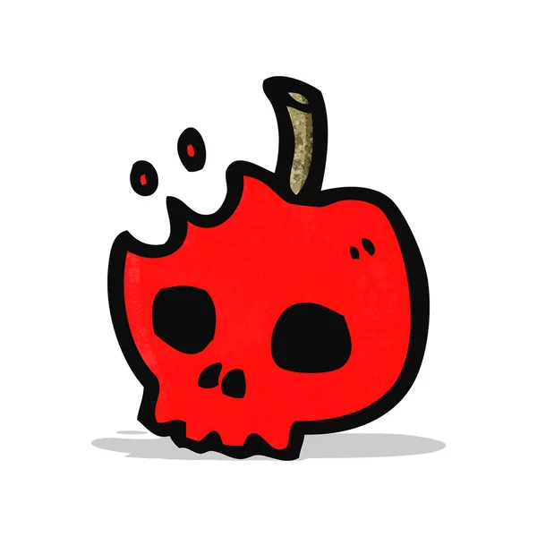 Cartoon gift apple — Stock vektor