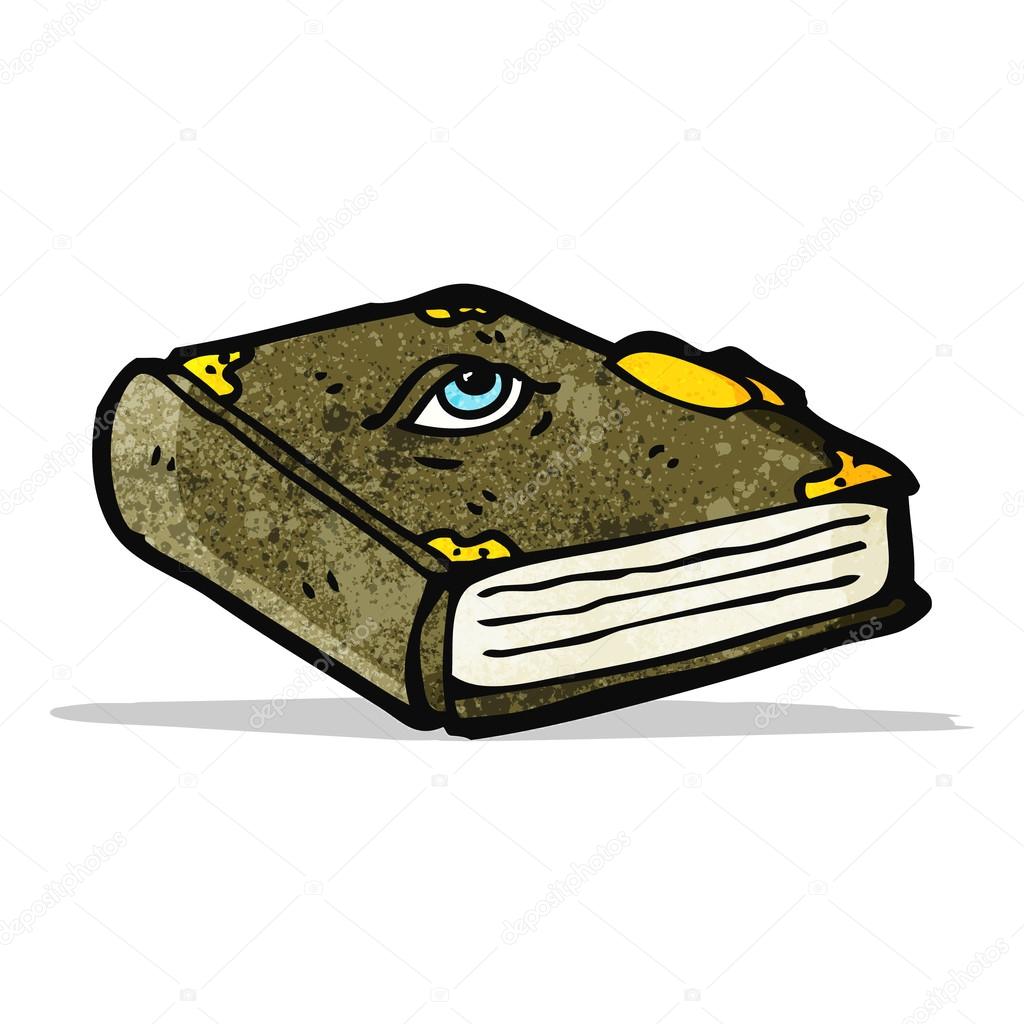 Livre De Sorts Magiques De Dessins Animes Image Vectorielle Par Lineartestpilot C Illustration 59632347