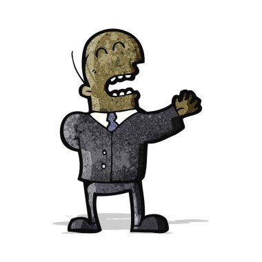 karikatür işadamı