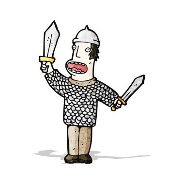 karikatür ortaçağ askeri