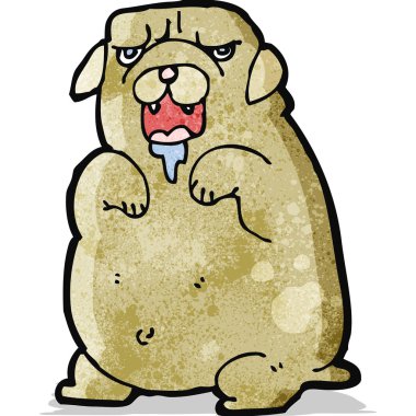 karikatür büyük köpek