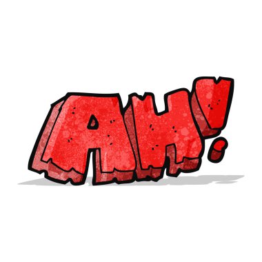 çizgi film çizgi roman ah! çığlık