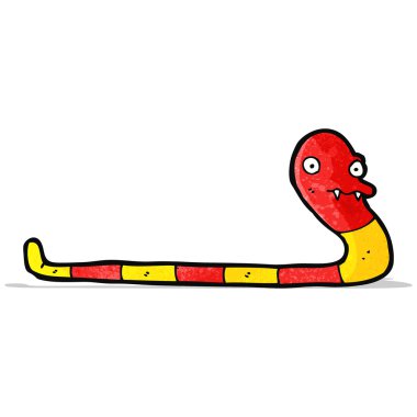 komik karikatür yılan