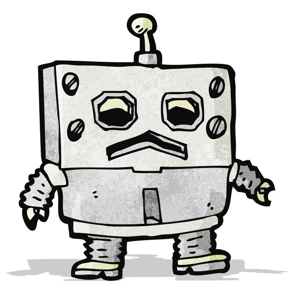 Kreskówka zabawny robot — Wektor stockowy