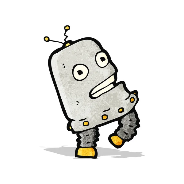 漫画ロボット — ストックベクタ