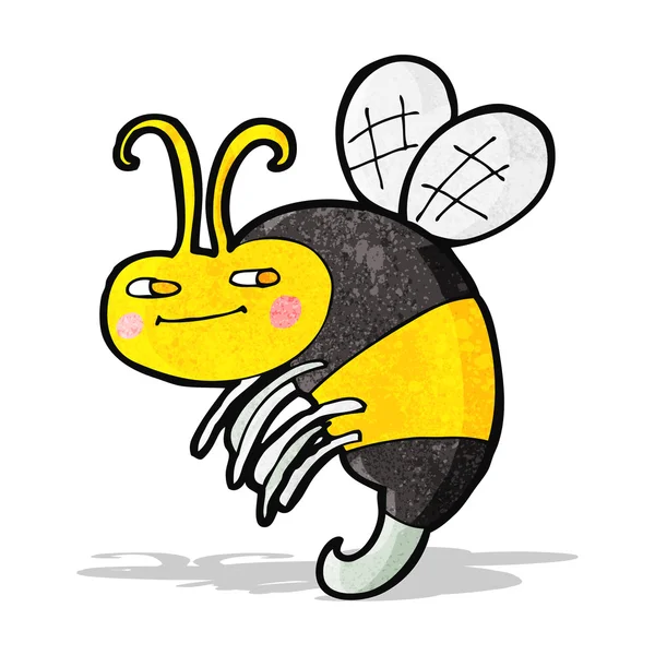 漫画の蜂 — ストックベクタ