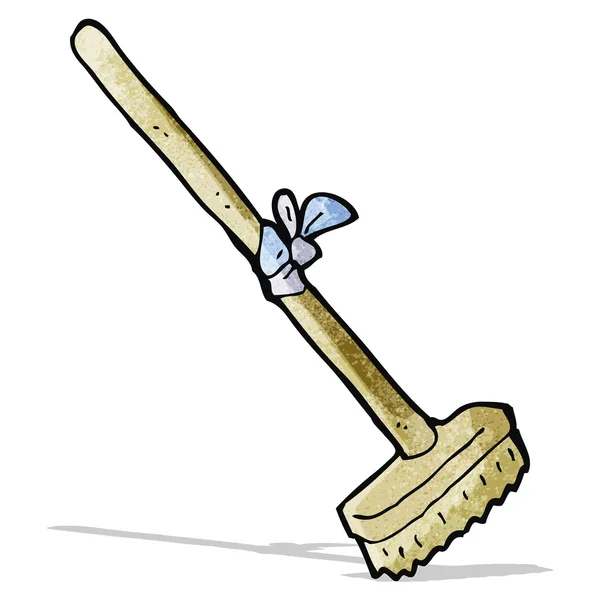 Cartoon broom — Stock Vector