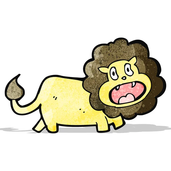 Cartoon lion — Stock Vector