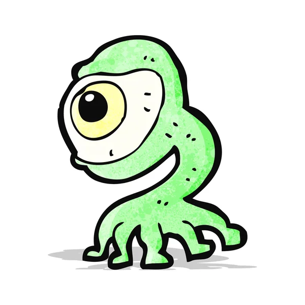 Cartoon raar monster — Stockvector