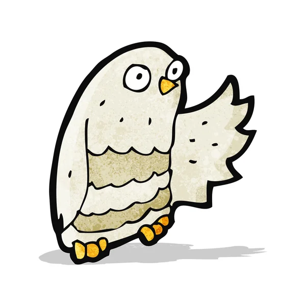 Hibou des dessins animés — Image vectorielle