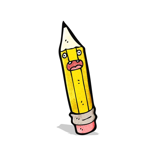 Μολύβι χαρακτήρα κινουμένων σχεδίων — Διανυσματικό Αρχείο