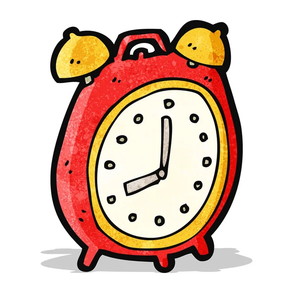 Cartoon alarm clock — Stock Vector