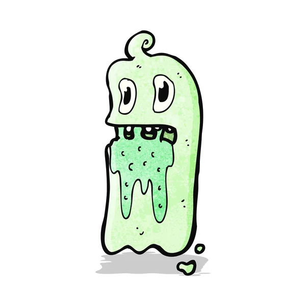 Cartoon spooky ghost — Stockvector