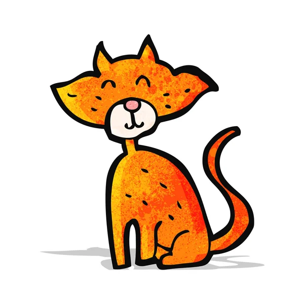 Tecknad katt — Stock vektor