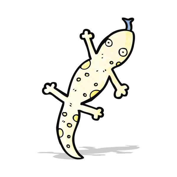 Kreslený ještěrka — Stockový vektor