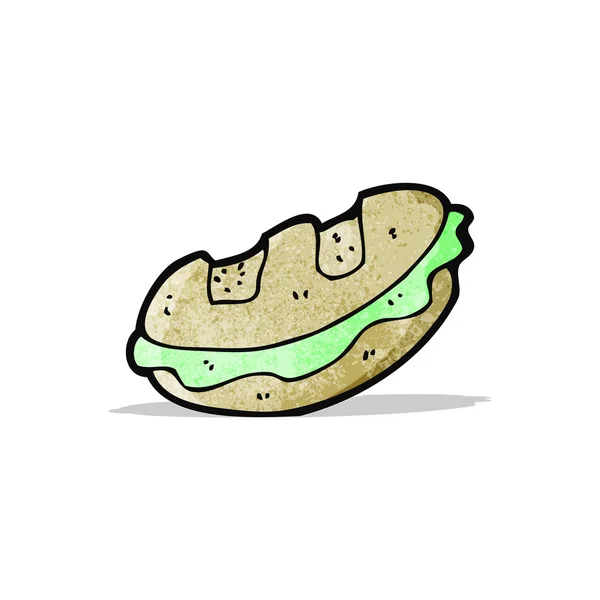 Cartoon baguette — Stock Vector