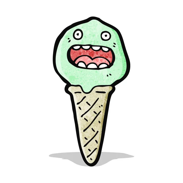 Helado de dibujos animados — Archivo Imágenes Vectoriales