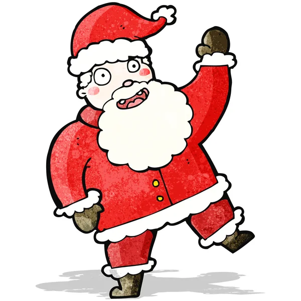 Dibujos animados Santa Claus — Vector de stock