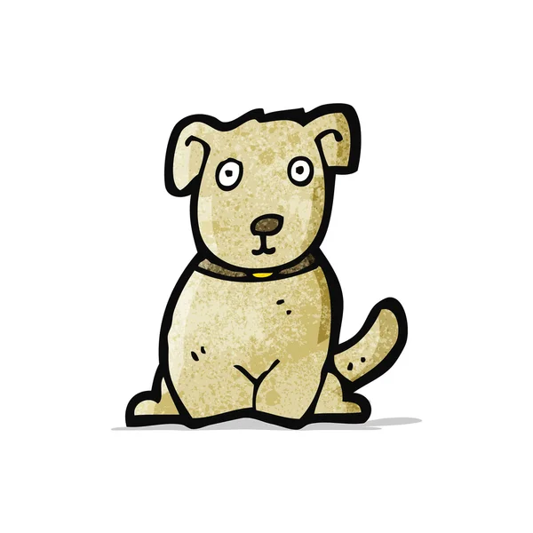 Perro de dibujos animados — Vector de stock