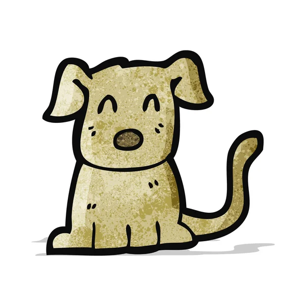漫画の小さな犬 — ストックベクタ