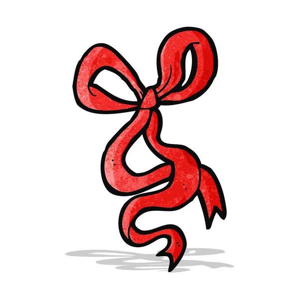 漫画の装飾的な弓 — ストックベクタ
