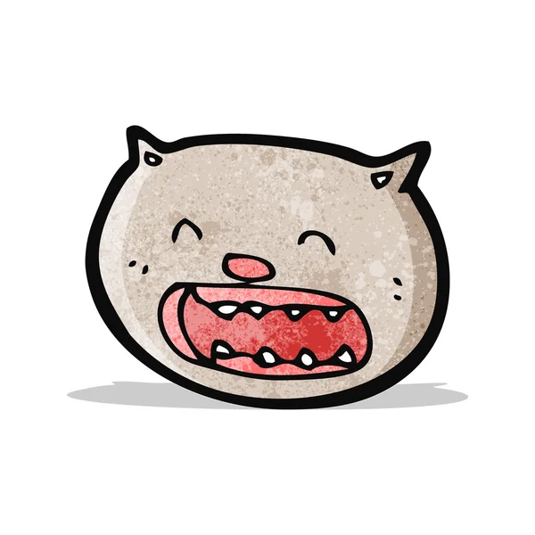 Cartoon kat gezicht — Stockvector