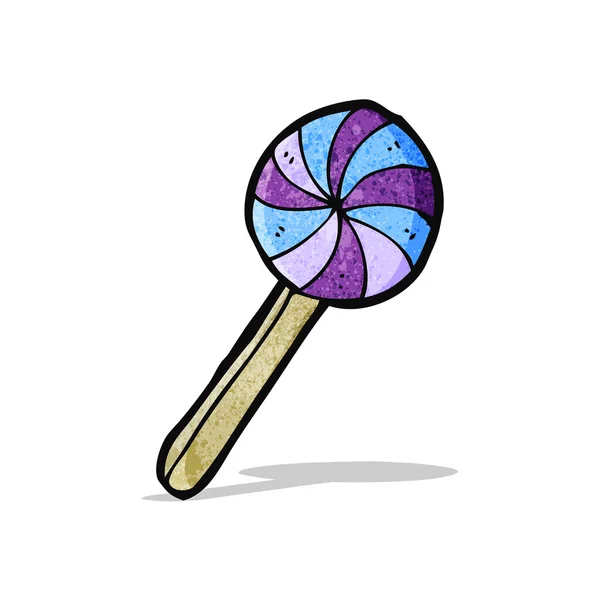 Cartoon lollipop — Stock vektor