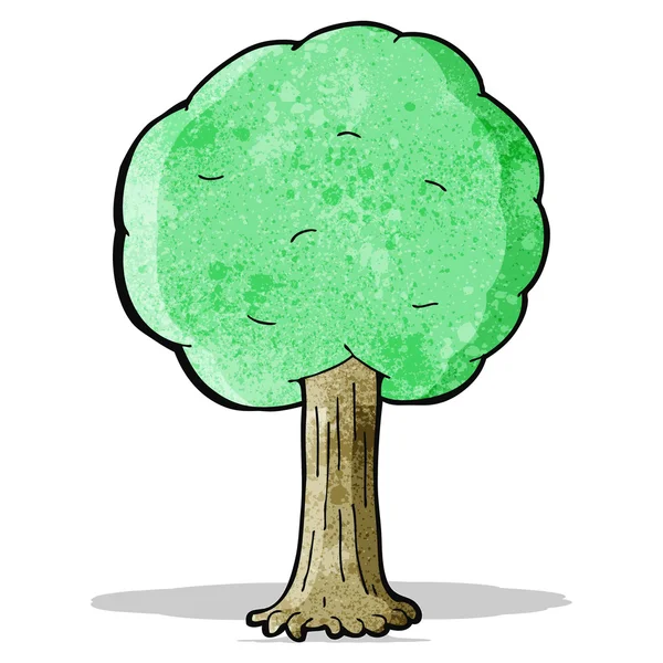 Árbol de dibujos animados — Vector de stock