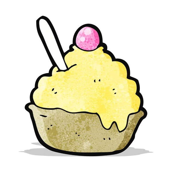 Helado de dibujos animados — Vector de stock