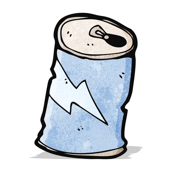 Cartoon canette de soda — Image vectorielle