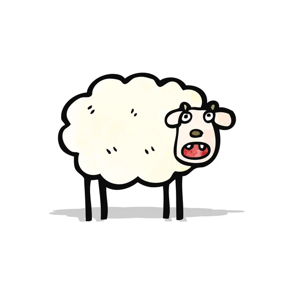 Cartoon sheep — Stock Vector