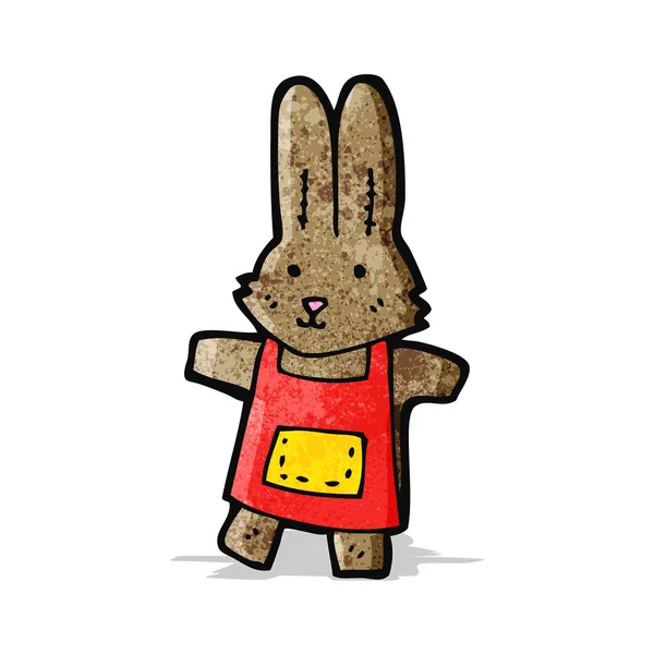 Lapin lapin dessin animé — Image vectorielle