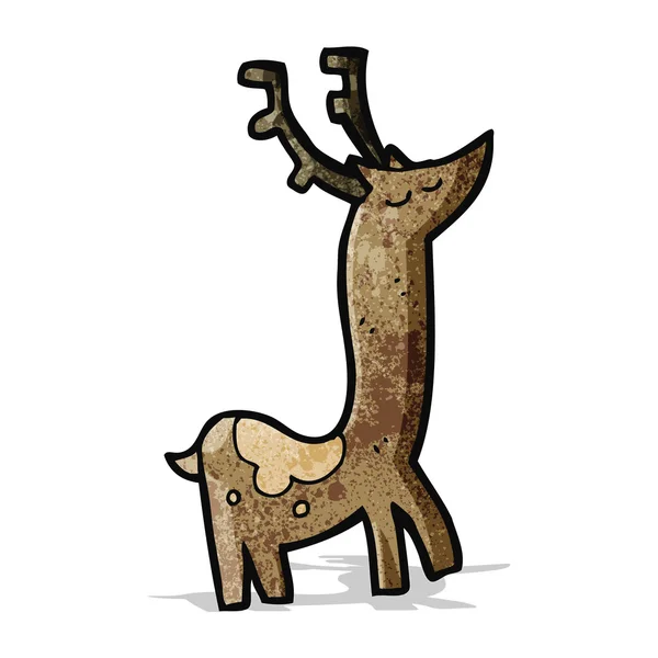 Cerf de dessin animé — Image vectorielle