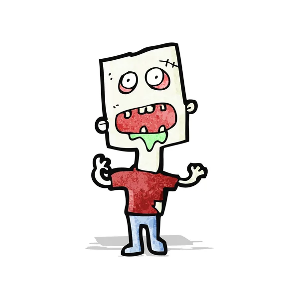 Cartoon zombie — Stock vektor