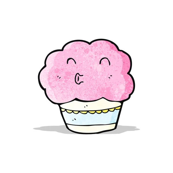 Cartoon-Cupcake — Stockvektor