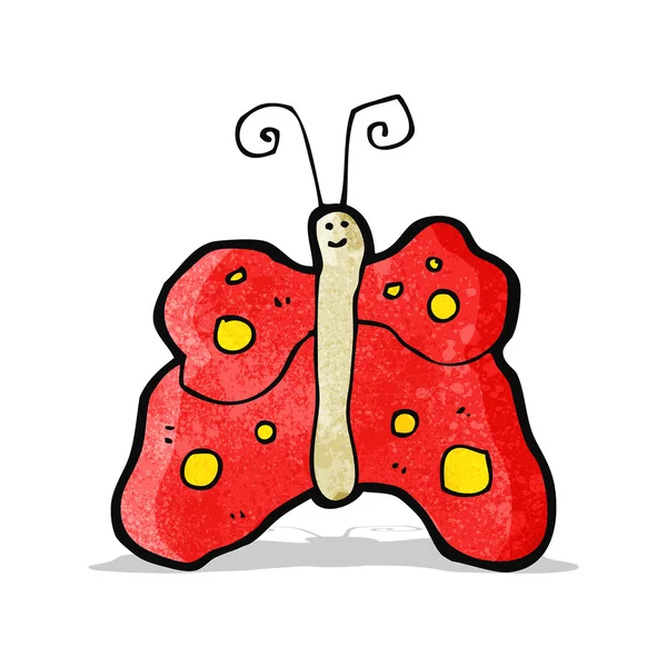 Cartoon papillon — Image vectorielle